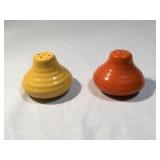 Vintage Mid-century Modern salt & pepper shakers