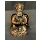 Brass figurine of Hindu mythological deity Garuda