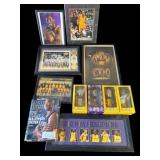 Lot of Lakers sports items