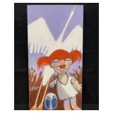 Signed oil on canvas painting by Elbert Price