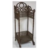 Bradley & Hubbard cast iron umbrella stand