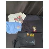 Group of vintage military t-shirts