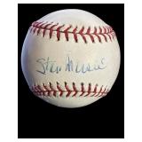 Stan Musial autographed baseball