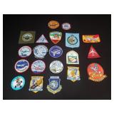 Vintage military patches