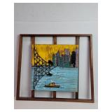 Mid century Modern Harris Strong glazed pottery