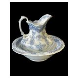 Vintage Wood & son  ceramic jug and basin set