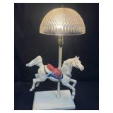 Vintage carousel lamp
