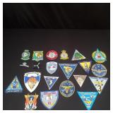 Vintage military patches