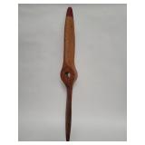 Vintage wood propeller