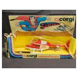 Vintage 1979 daily planet Jetcopter Superman Corgi