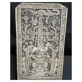 King Pakal headstone relief plaque