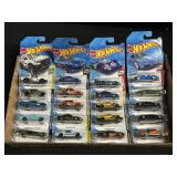 Group of hot wheels