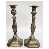 Vintage brass candlesticks