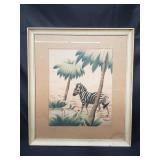 Shirrell Graves watercolor painting