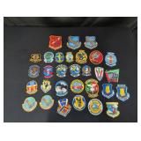 Group of patches 318th FIS, 24th cam sq, 438th