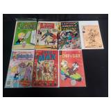 Group of silver age comic books