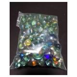 Collection of vintage marbles