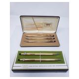 Vintage 12kt and 10k gold filled Cross pen and