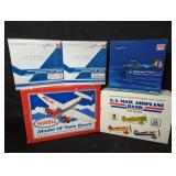 Collection of die cast model airplanes