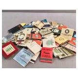 100 vintage matchbooks from the Mel Blanc