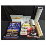 Group of vintage poster prints