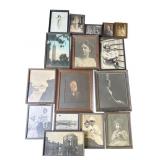 Lot of vintage framed pictures