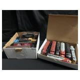 Group of vintage toy trains