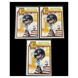 Lot of 1979 Topps Walter Payton football cards
