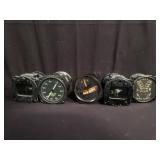 Vintage aviation instruments