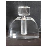 Large crystal perfume bottle