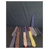 Group of neckties