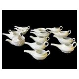 Lot of vintage porcelain invalid feeder