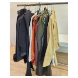 Group of womens jackets, coats, etc.