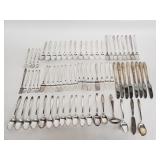 Rodger Bros silver plate flatware set