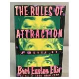 "The Rules of Attraction" first edition,