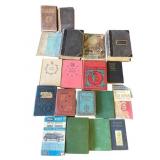 Lot of antique & vintage books