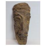 Vintage Jeanne Dan style mixed media wall mask