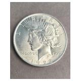 1922 Peace silver dollar