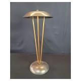 Art Deco metal standing ashtray