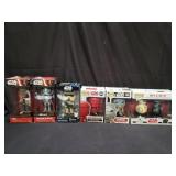 6 Star Wars Funko POP! figurines and bobble heads