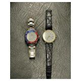 Group prop and vintage watch