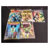 Group of marvel and miscellaneous magazines