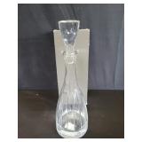 Sasaki crystal decanter