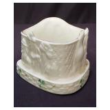 Bellek nativity scene candle holder