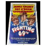 Vintage The Fighting 69th movie poster