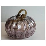 Hand blown glass pumpkin