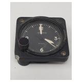 Vintage Wakmann 8 day aircraft cockpit clock in