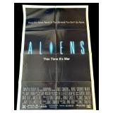 Original 1986 Aliens movie poster