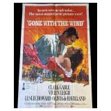 Vintage 1968 Gone With The wind movie poster