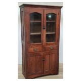 Antique oak pie safe pantry